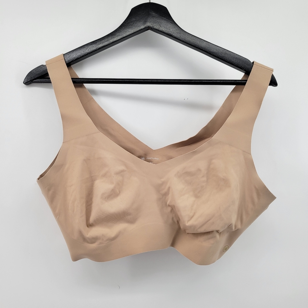 Honeylove Seamless Tan Bra Nude Size XL